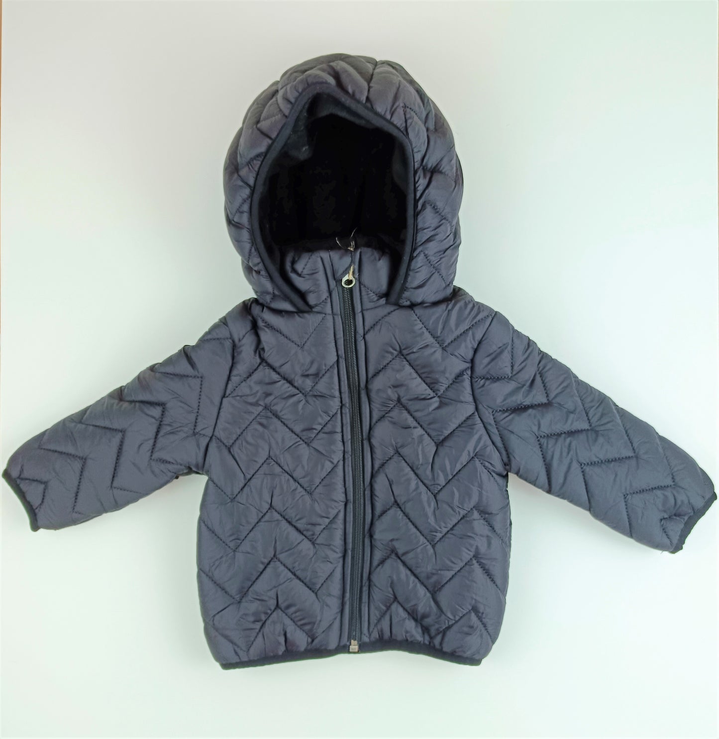 Basic fleece puffer jacket